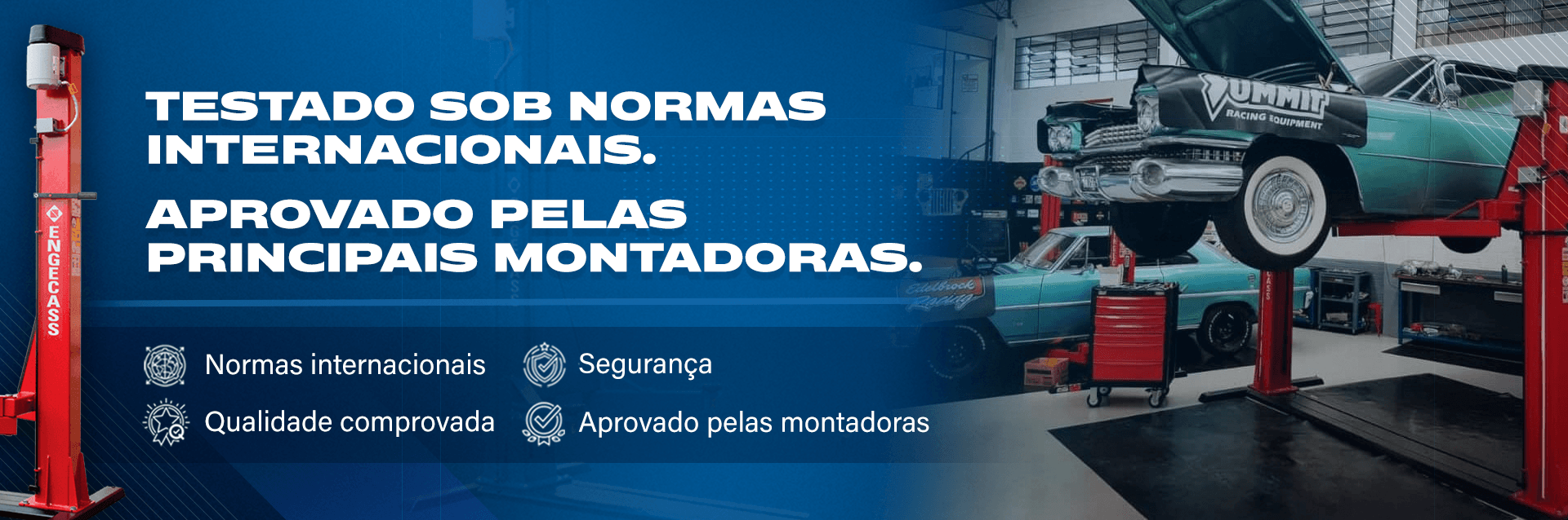 Testado Sob Normas Internacionais