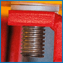 Arroela de nylon para apoio da plataforma - Rampa para Troca de Óleo RTO2600/4100